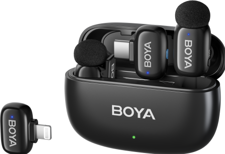 Actual product image Boya mini | Ultracompact 2.4GHz Wireless Microphone System