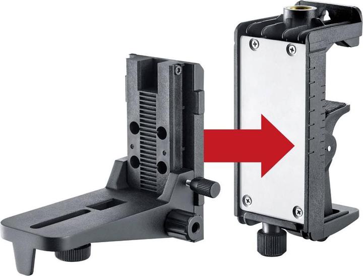 Produktbild Laserliner CrossGrip Pro Klemm- und Wandhalterung - 036.24