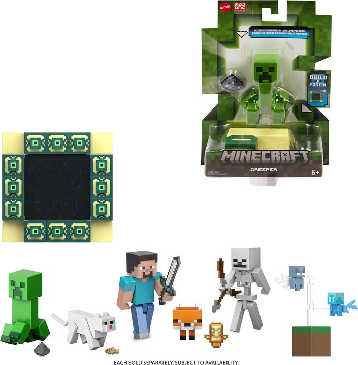 Image du produit Minecraft Figurine Craft-A-Block (assortie - 1 pièce)