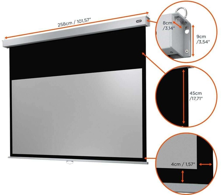 Actual product image Celexon Rollo Professional Plus (108", 16:9)