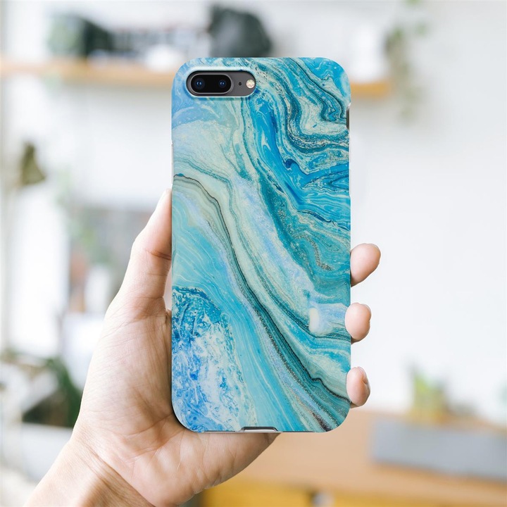 Produktbild Cadorabo IMD TPU Bunter Marmor Cover (Apple iPhone 7 Plus, Apple iPhone 7s Plus)