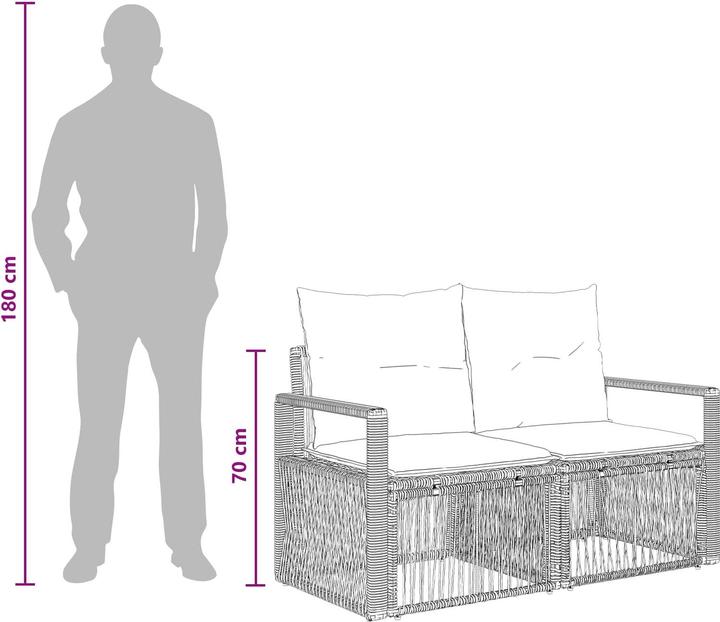 Actual product image vidaXL gartenmöbel