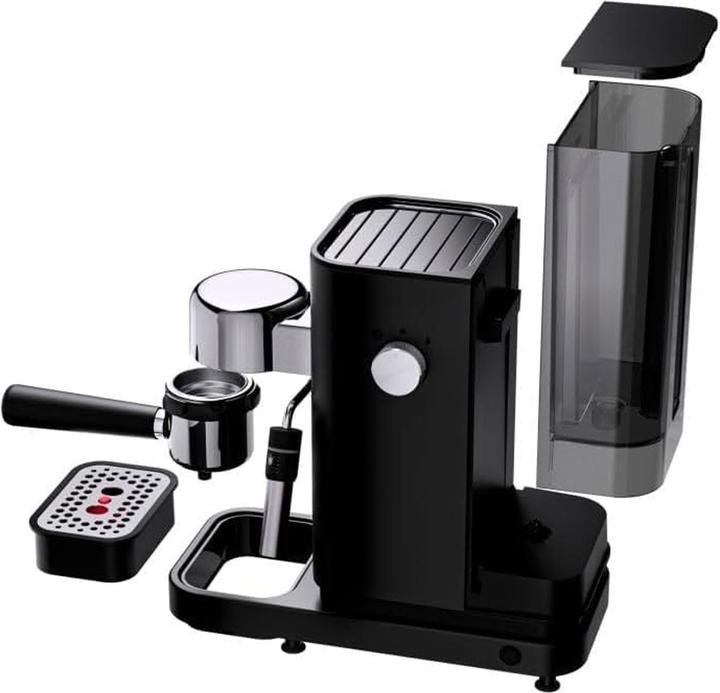 Produktbild WMF Lumero Espresso Siebträgermaschine, Deep Black