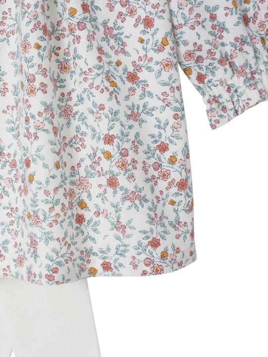 Image du produit Vertbaudet Baby-Set: Kleid mit Blumenmuster & Strumpfhose (62)