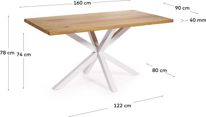 Produktbild Kave Home Argo (90 x 160 cm)