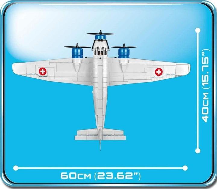 Actual product image Cobi Junkers Ju-52 Swiss Version