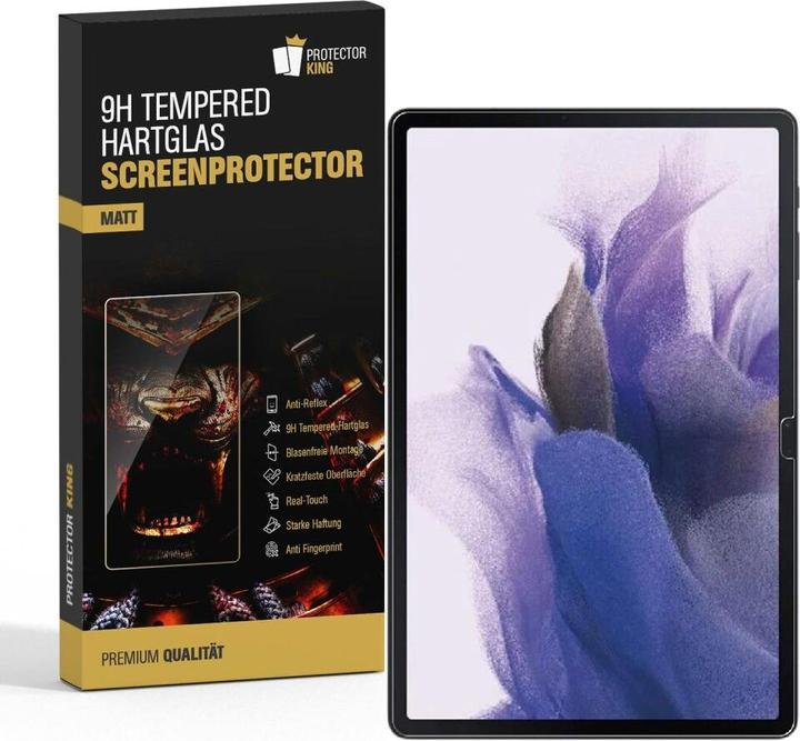 Protectorking 1x tempered 9H Panzerglas matt entspiegelt (1 Stück, Galaxy Tab S7 FE)