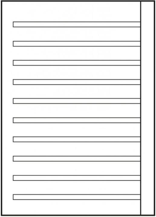 Actual product image Oxford Exercise book, A4, ruling 3 (A4, Hardcover)