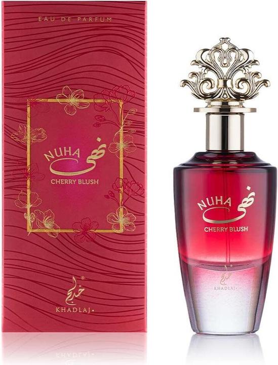 Image du produit Khadlaj Nuha Cherry Blush 85ml Eau De Parfum Spray for Women - Bold and Luxurious (Eau de parfum, 85 ml)