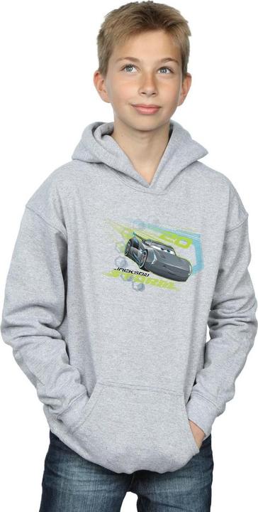 Immagine prodotto Disney Cars Jackson Storm Felpa con Cappuccio Ragazzi (140, 146)
