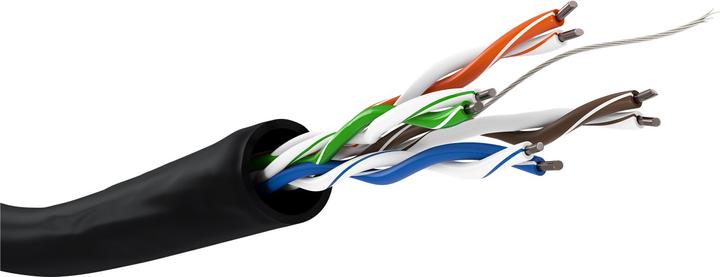 Produktbild Goobay CAT 5e Outdoor-Netzwerkkabel, U (U/UTP, CAT5e, 100 m)