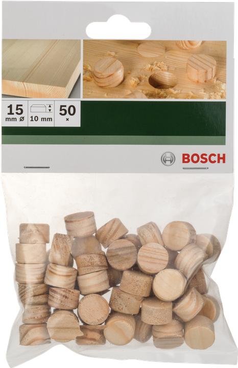 Actual product image Bosch Zubehör Wooden peg diameter = 15 mm (15 millimetres)