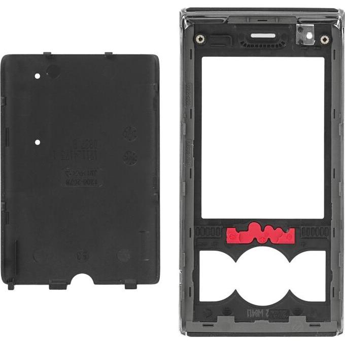 Thumbnail - Sony Ericsson Original SonyEricsson W595 Frontcover (W595), Mobilgerät Ersatzteile, Schwarz