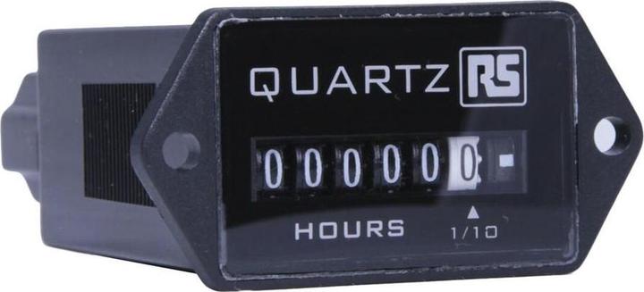 Produktbild RS PRO Hours Run Meter 2 hole fixing 90-264Vac
