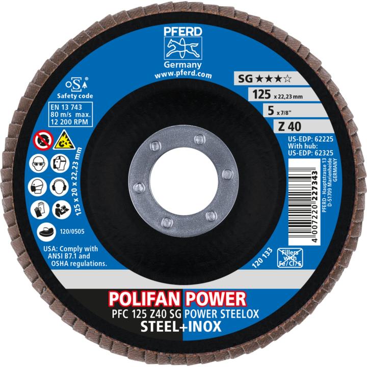 Actual product image Pferd Polifan serrated lock washer (40)