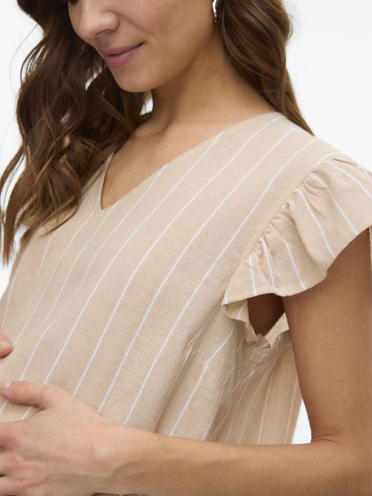 Immagine prodotto Mamalicious Normal geschnitten V-Ausschnitt Top Bluse (XL)