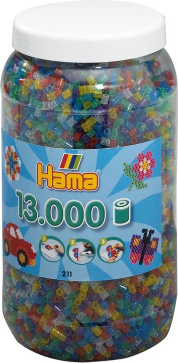 Hama Perlen Kralen 211-54 Kralenmix Veelkleurig 13000 Stuk(ken)