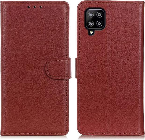 Produktbild MU Classic Litchi Leder Bookcover Series (Samsung Galaxy A22)