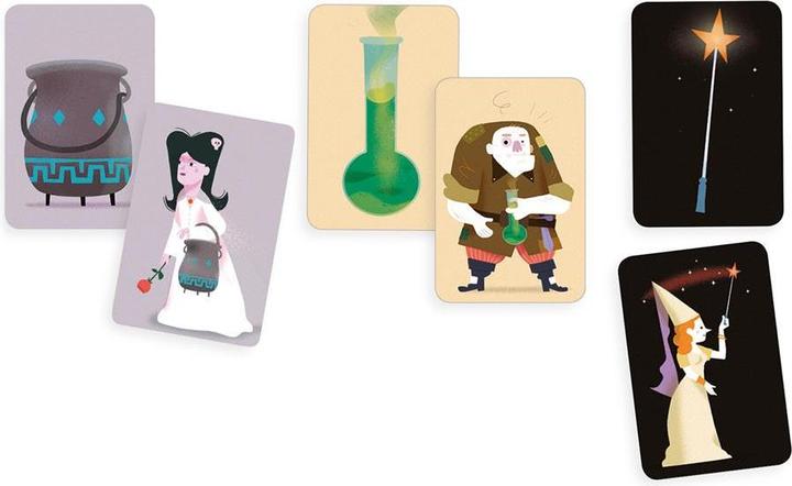Actual product image Djeco Magic School (Italian, English, German, French)