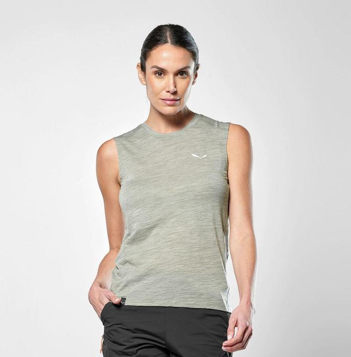 Actual product image Salewa Eagle Minilogo Merino Tank Top Da (42, 48, XL)