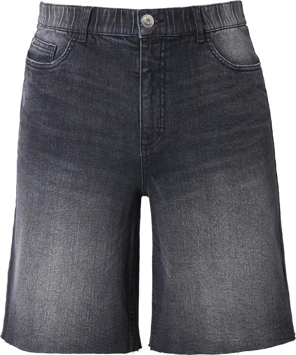 Immagine prodotto Studio Untold Bermuda di jeans con taglio della gamba ampio e orlo sfrangiato (58)