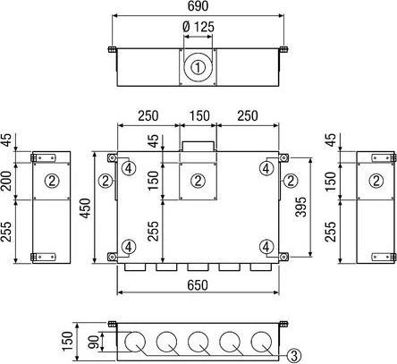 Actual product image Maico Air distributor
