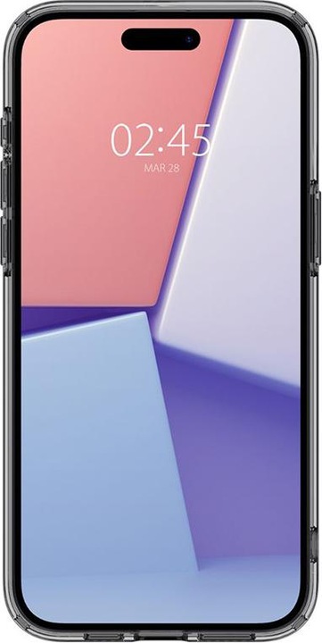 Actual product image Spigen Ultra Hybrid case for iPhone 15 Pro - transparent gray (Apple iPhone 15 Pro)