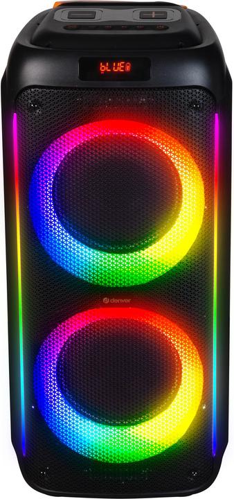 Actual product image Denver BPS-458 BT Party Speaker black (4 h)