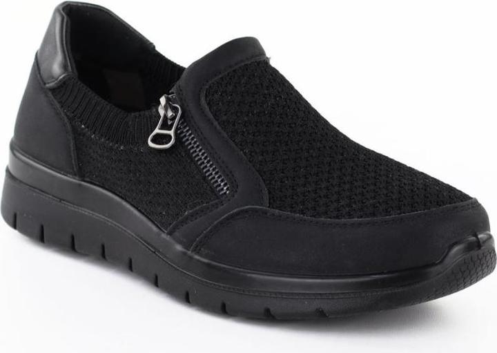 Image du produit Unisoft Women's comfortable black textile shoes 9026 (40)
