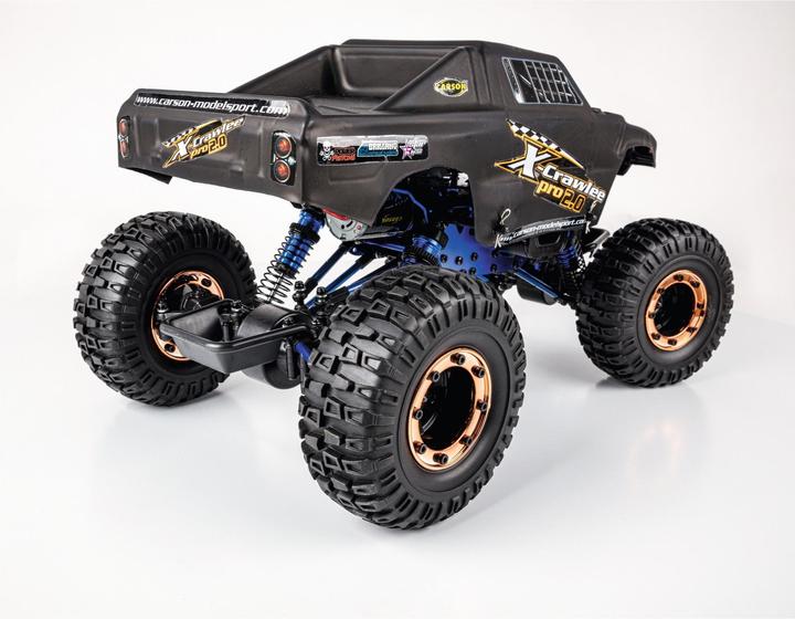 Produktbild Carson X-Crawlee Pro 2.0 Elektro Brushed Crawler 4WD 1:10 100%-RTR (RTR Ready-to-Run)