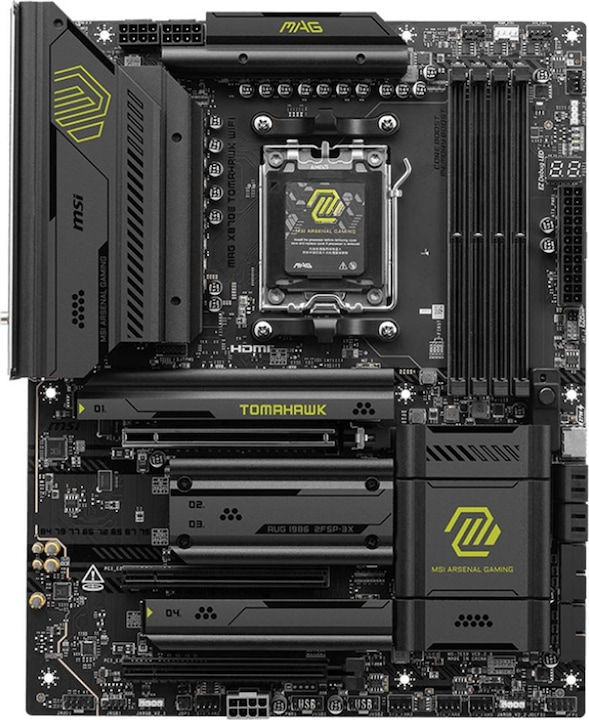 Immagine prodotto MSI MAG X870E TOMAHAWK WiFi (AM5, AMD X870E, ATX)