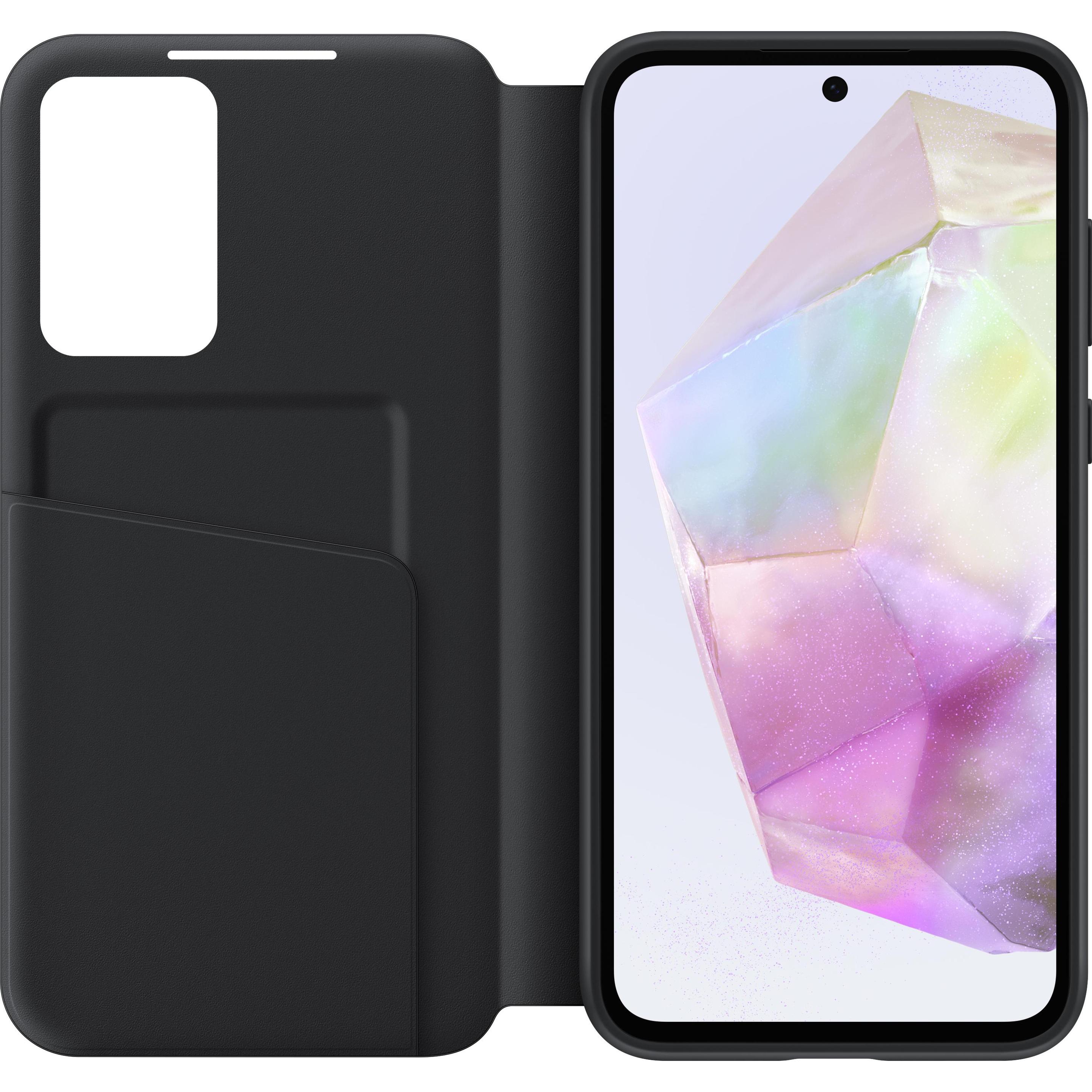 Thumbnail - Samsung Smart View Wallet Case (Samsung Galaxy A35), Smartphone Hülle, Schwarz