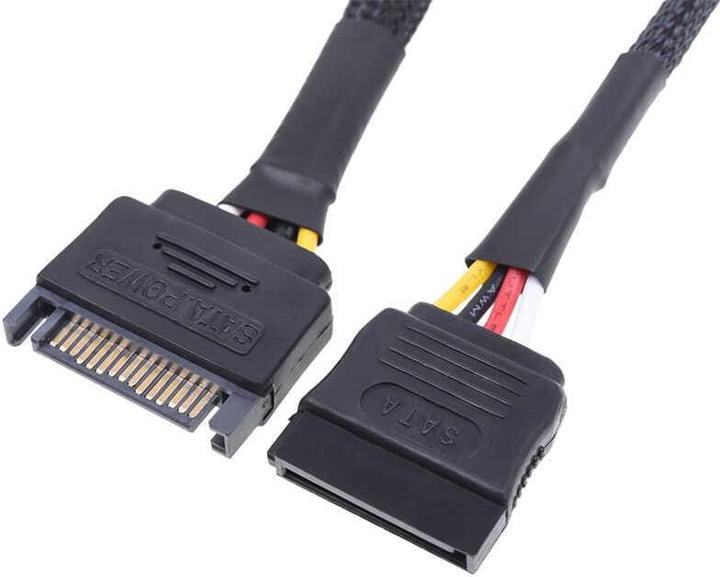 Actual product image Phobya SATA power extension
