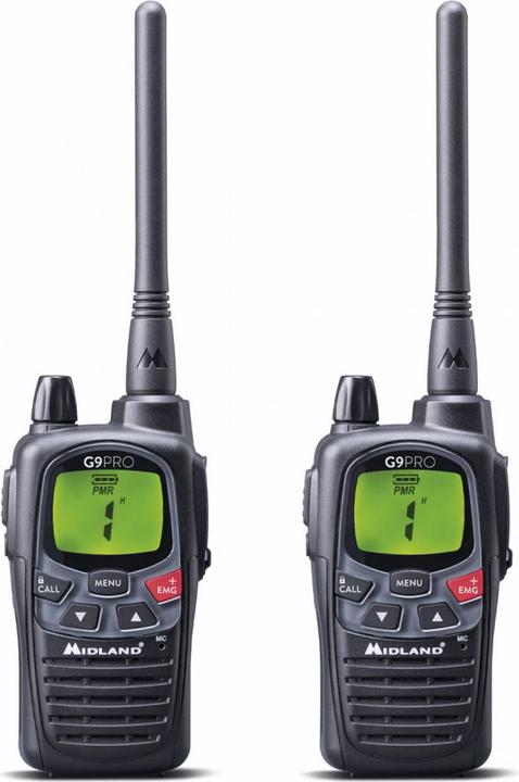Produktbild Midland G9 Pro 4 packs, PMR446 (12 km)