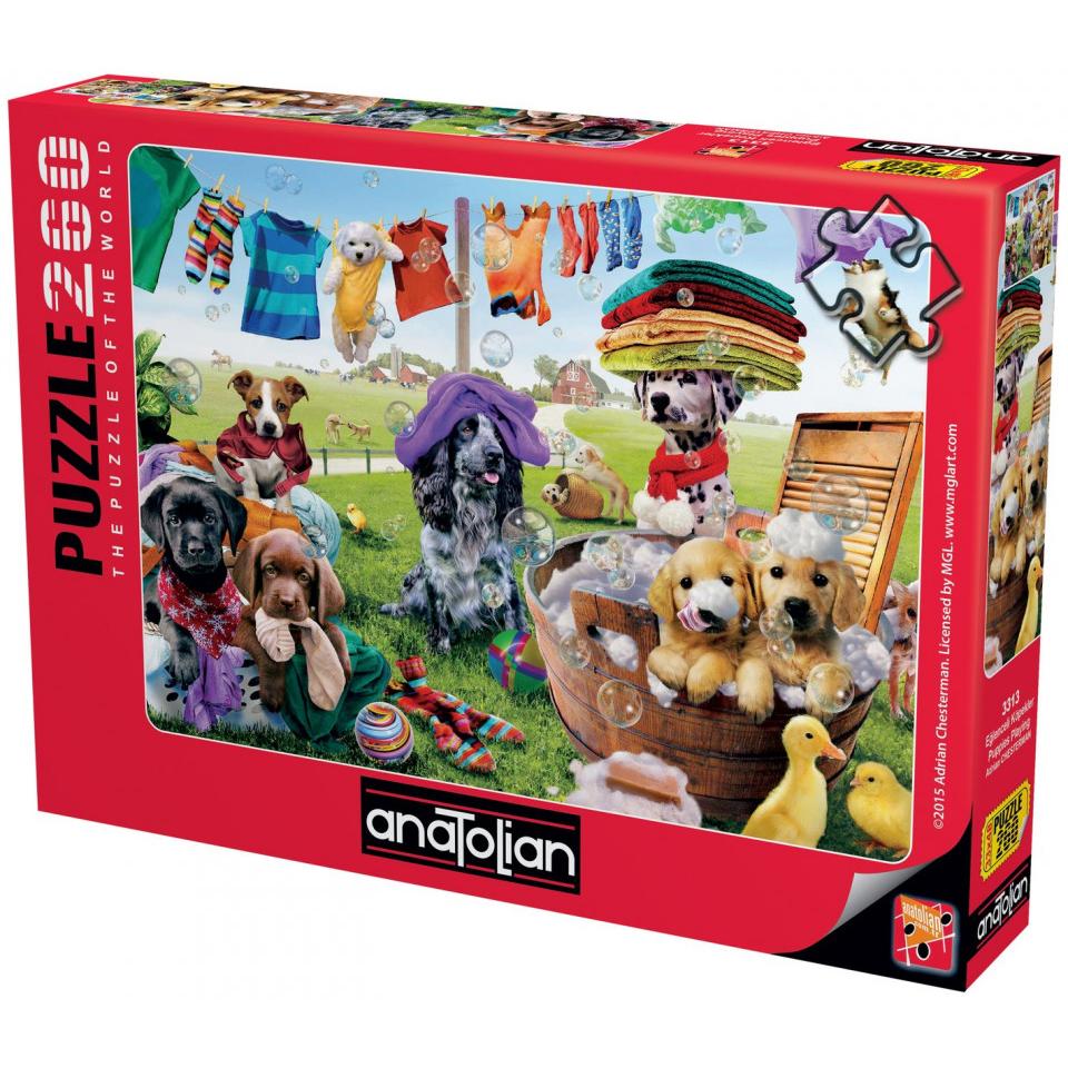 Anatolian 3313 puzzle 260XL pcs. Laundry Time by Adrian Chesterman 12-99