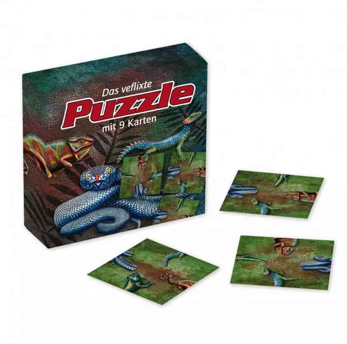 Image du produit Lutz Mauder Puzzle de l'enfer, reptiles (9 pièces)