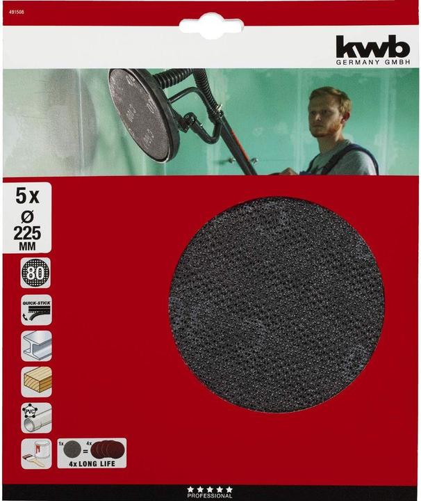 Produktbild kwb Schleifgitterscheibe (80)