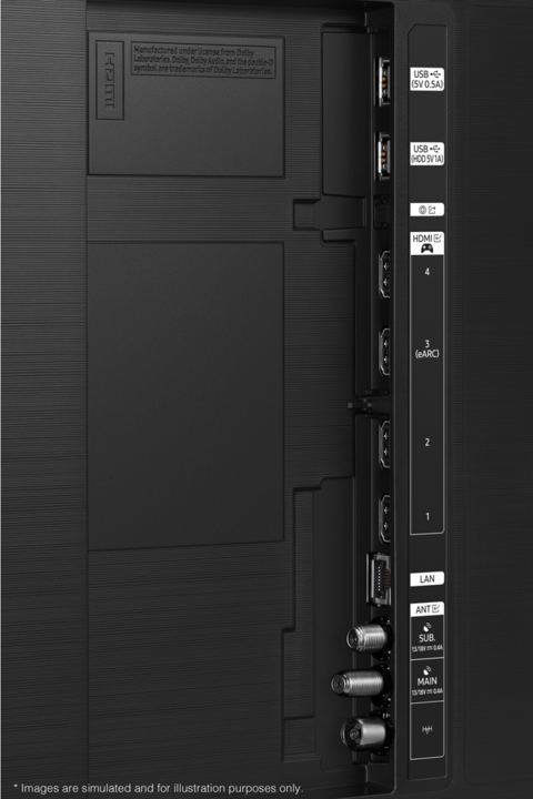 Actual product image Samsung QE43QN90F (43", QN90F, NeoQLED, Mini-LED, 4K, 2025)