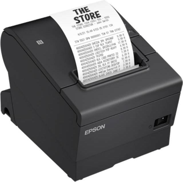 Immagine prodotto Epson TM-T88VII (112): USB, Ethernet, Seriale, PS (RS-232, USB 2.0 femmina di tipo B, Ethernet, USB 2.0)