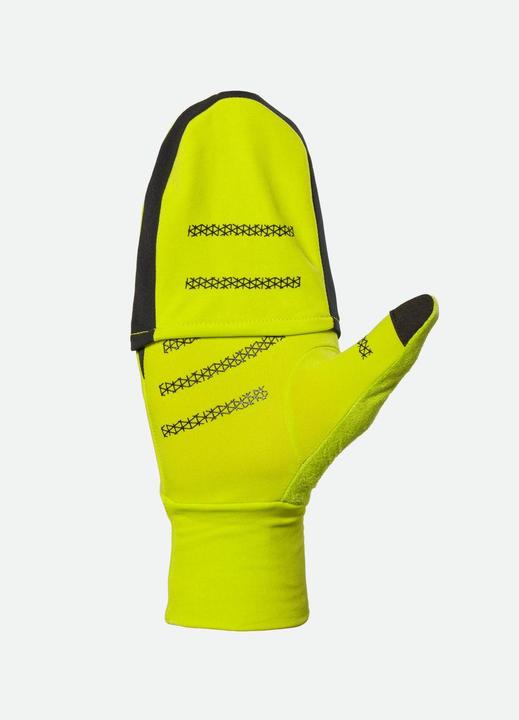 Actual product image Nathan Hyper Night Reflective Convertible Mitt Glove running gloves (S)