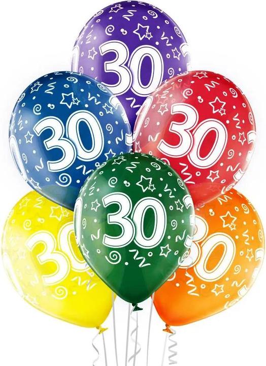 Immagine prodotto Belbal Palloncino per il 30° compleanno (6 x)