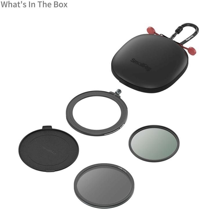 Produktbild SmallRig 82mm UV & VND Filter Kit 4781 (82 mm, ND- / Graufilter, UV-Filter, 82 mm)