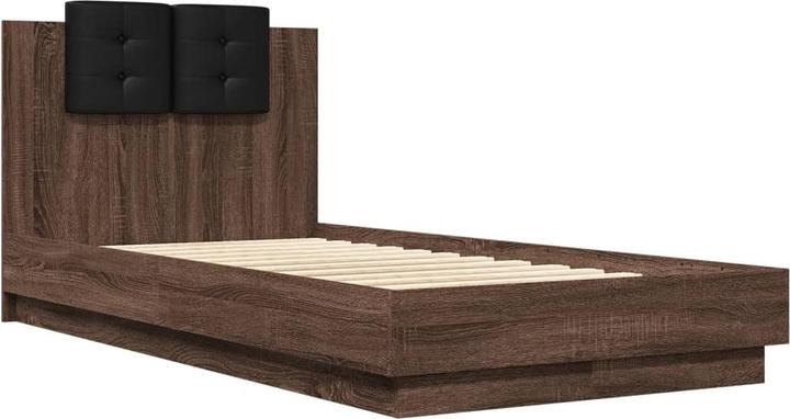 Produktbild VidaXL Bettgestell mit Kopfteil (90 x 200 cm)