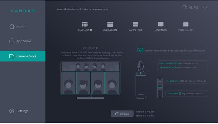 Actual product image Kandao Meeting Pro