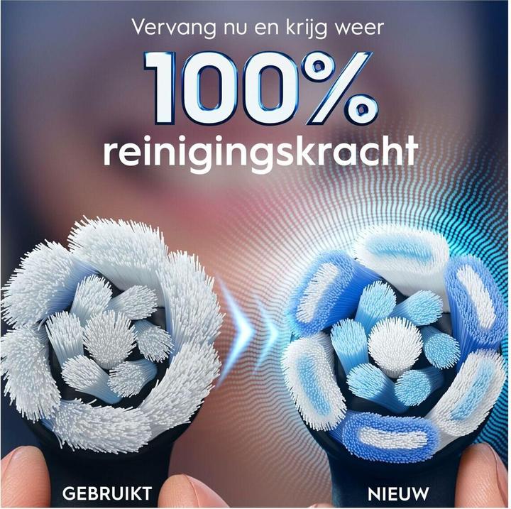 Productafbeelding Oral-B Ersatzkopf Schwarz (4 x)