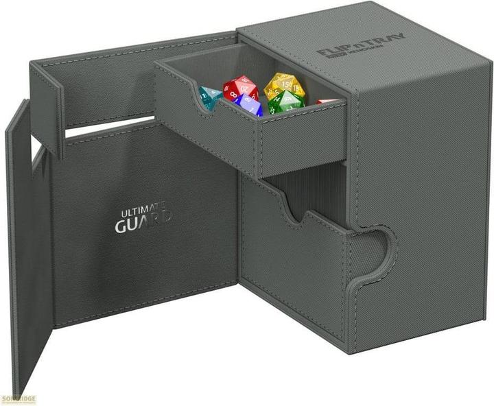 Actual product image Ultimate Guard Flip'n'Tray 133+ XenoSkin Gris