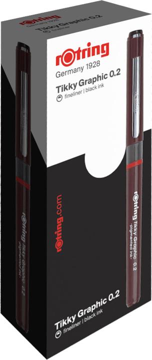 Produktbild Rotring Tikky Graphic (Schwarz, 1 x)