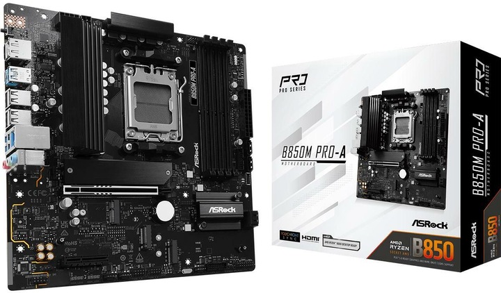 Produktbild AsRock B850M Pro-A (AM5, AMD B850, mATX)