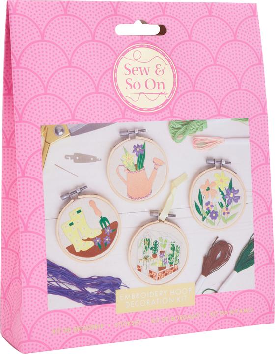 Actual product image Find it Sew and So On, Embroidery Hoop Decorations