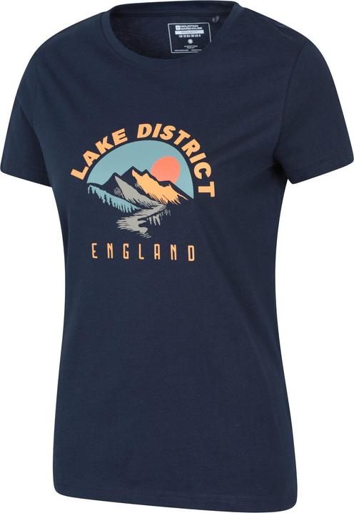 Actual product image Mountain Warehouse Womens/Ladies Lake District Sunrise T-Shirt (42)
